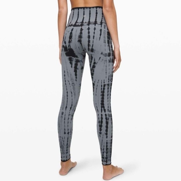Lululemon Wunder Under High-Rise Leggings | Magnet Grey Black Night | Size 4 - Picture 2 of 8